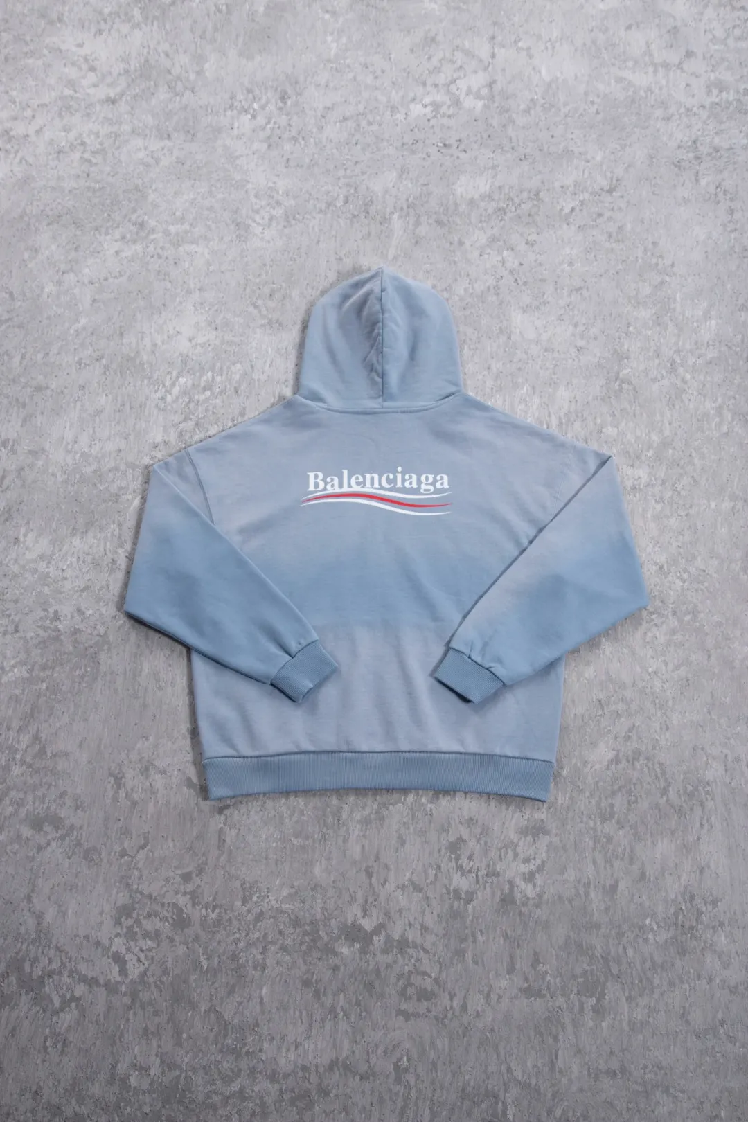 Logo-Print Washed Cotton Hoodie D19525000 — view 50