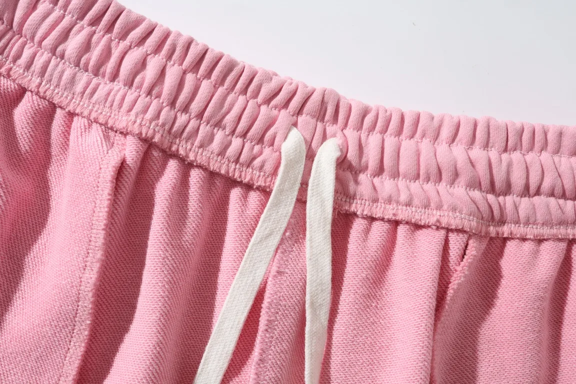 Logo Embroidered Striped Jersey Shorts D16522569 — view 7