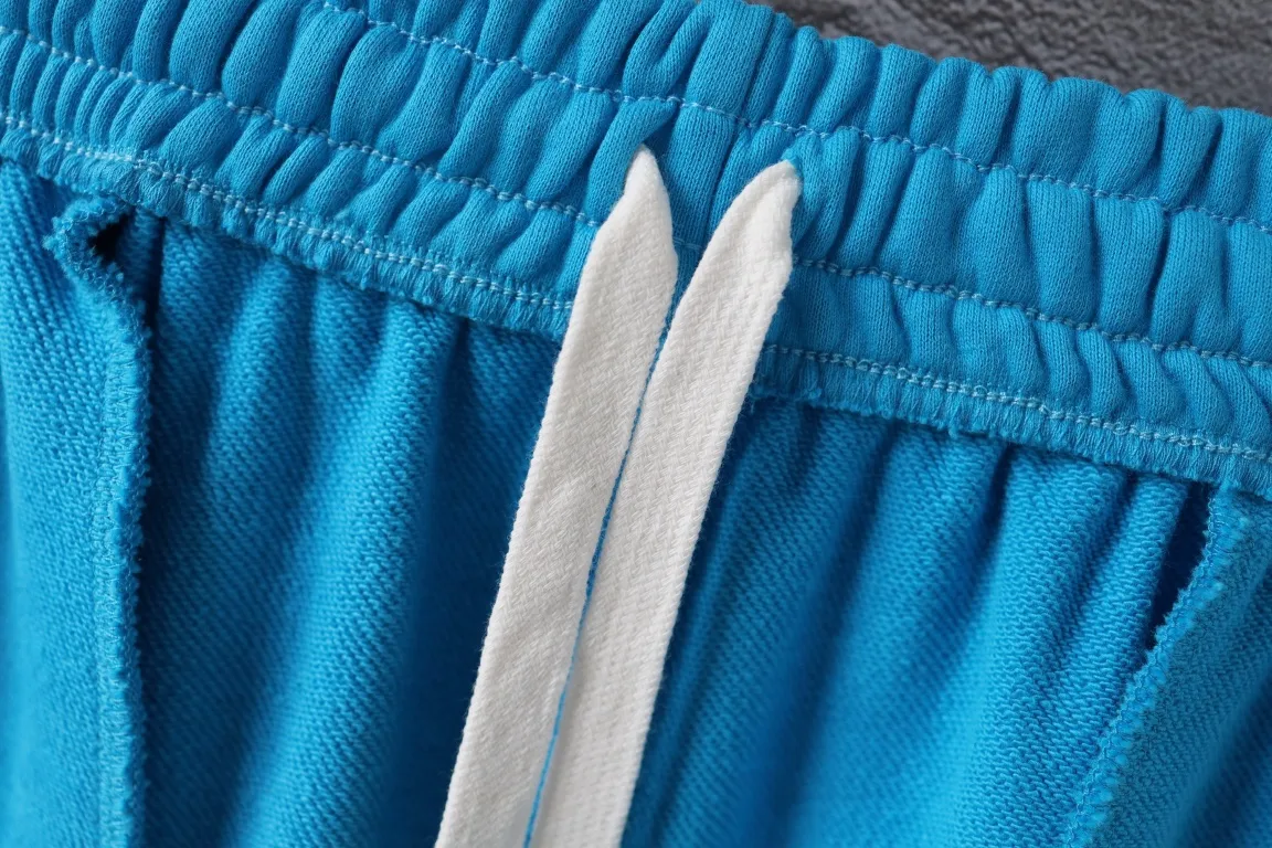 Logo Embroidered Striped Jersey Shorts D16522569 — view 15