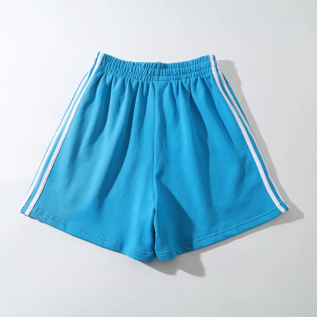 Logo Embroidered Striped Jersey Shorts D16522569 — view 20