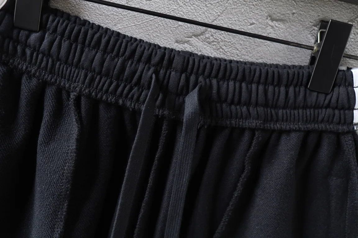 Logo Embroidered Striped Jersey Shorts D16522569 — view 34