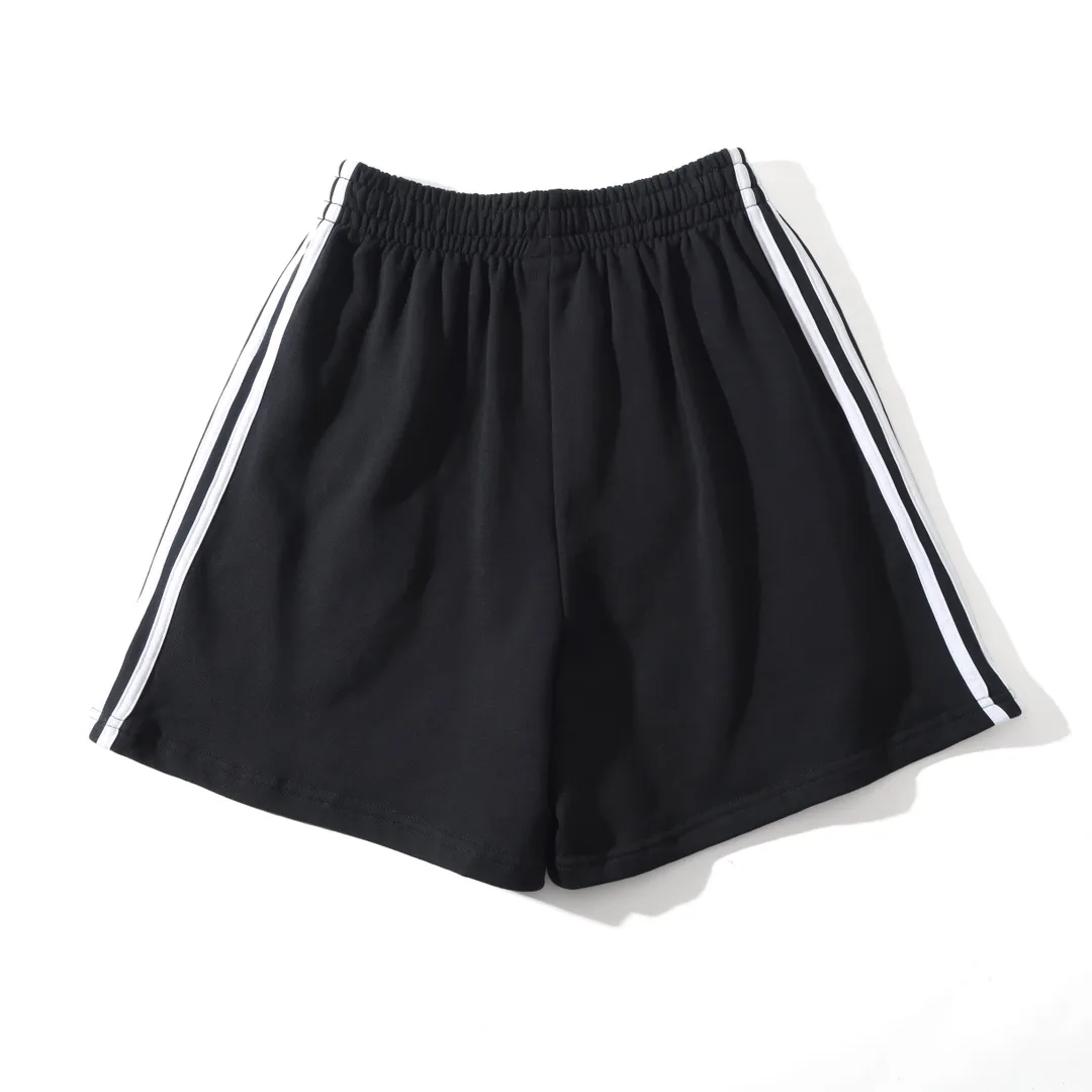Logo Embroidered Striped Jersey Shorts D16522569 — view 38