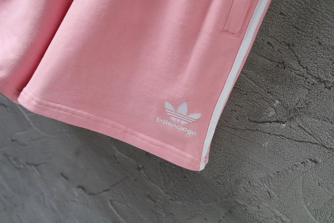 Logo Embroidered Striped Jersey Shorts D16522568 — view 5