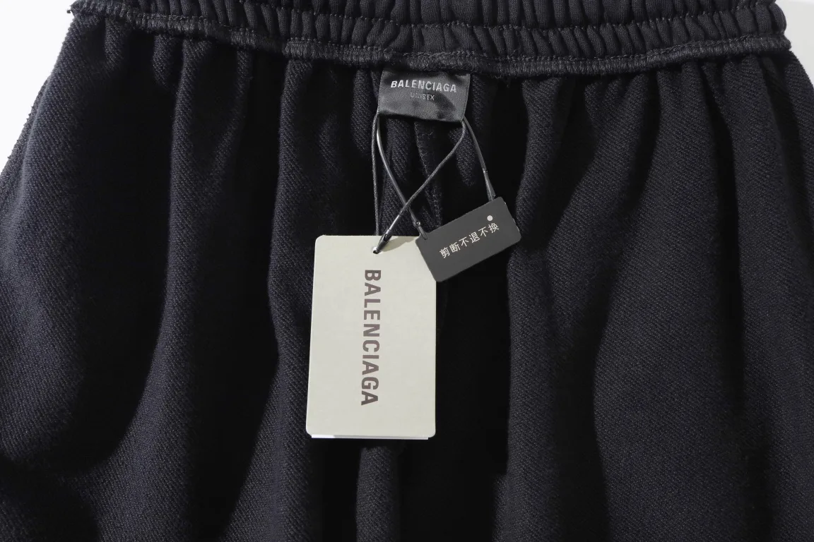 BB Logo Embroidered Cotton-Jersey Shorts D16522564 — view 17