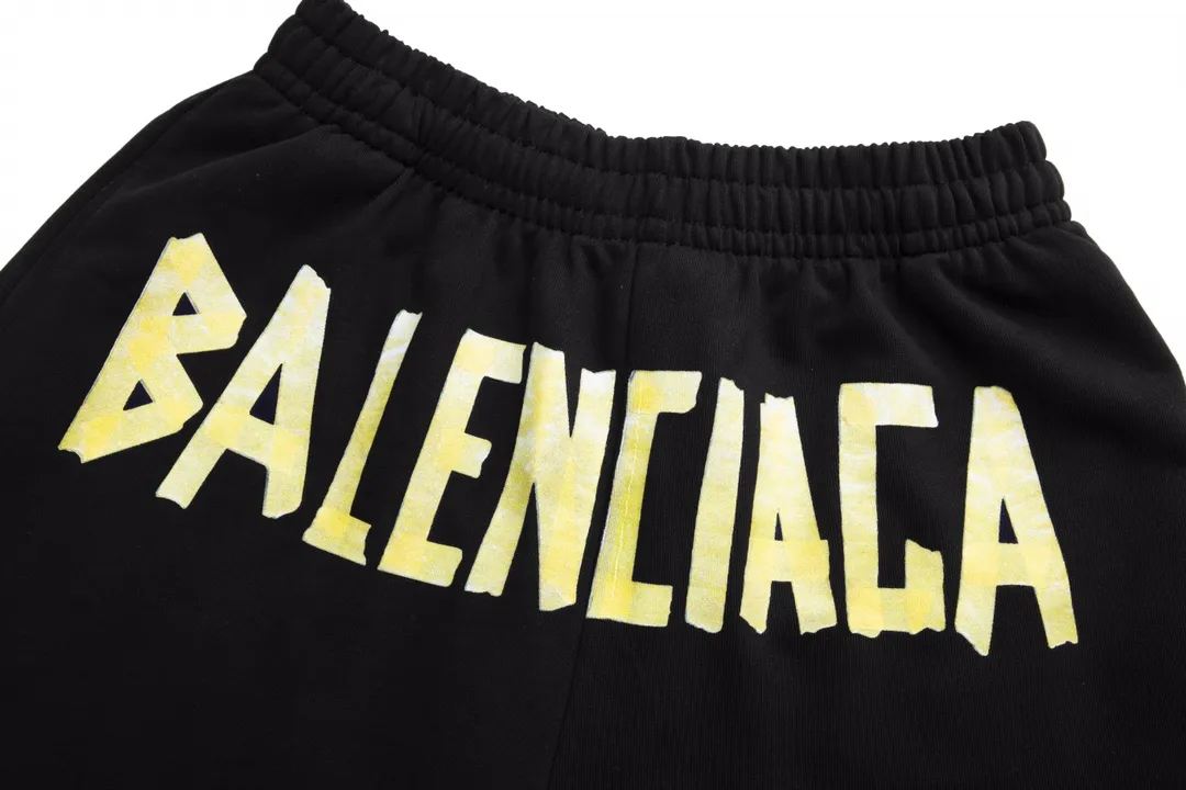Logo Print Heavyweight Cotton Shorts D16520105 — view 3