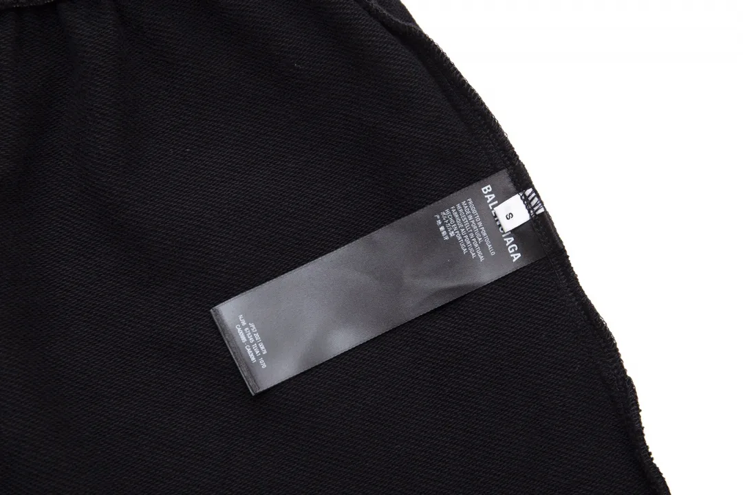 Logo Print Heavyweight Cotton Shorts D16520105 — view 9