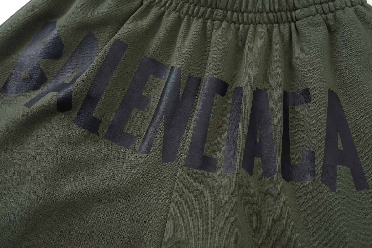 Logo Print Cotton Jersey Shorts D16520104 — view 30
