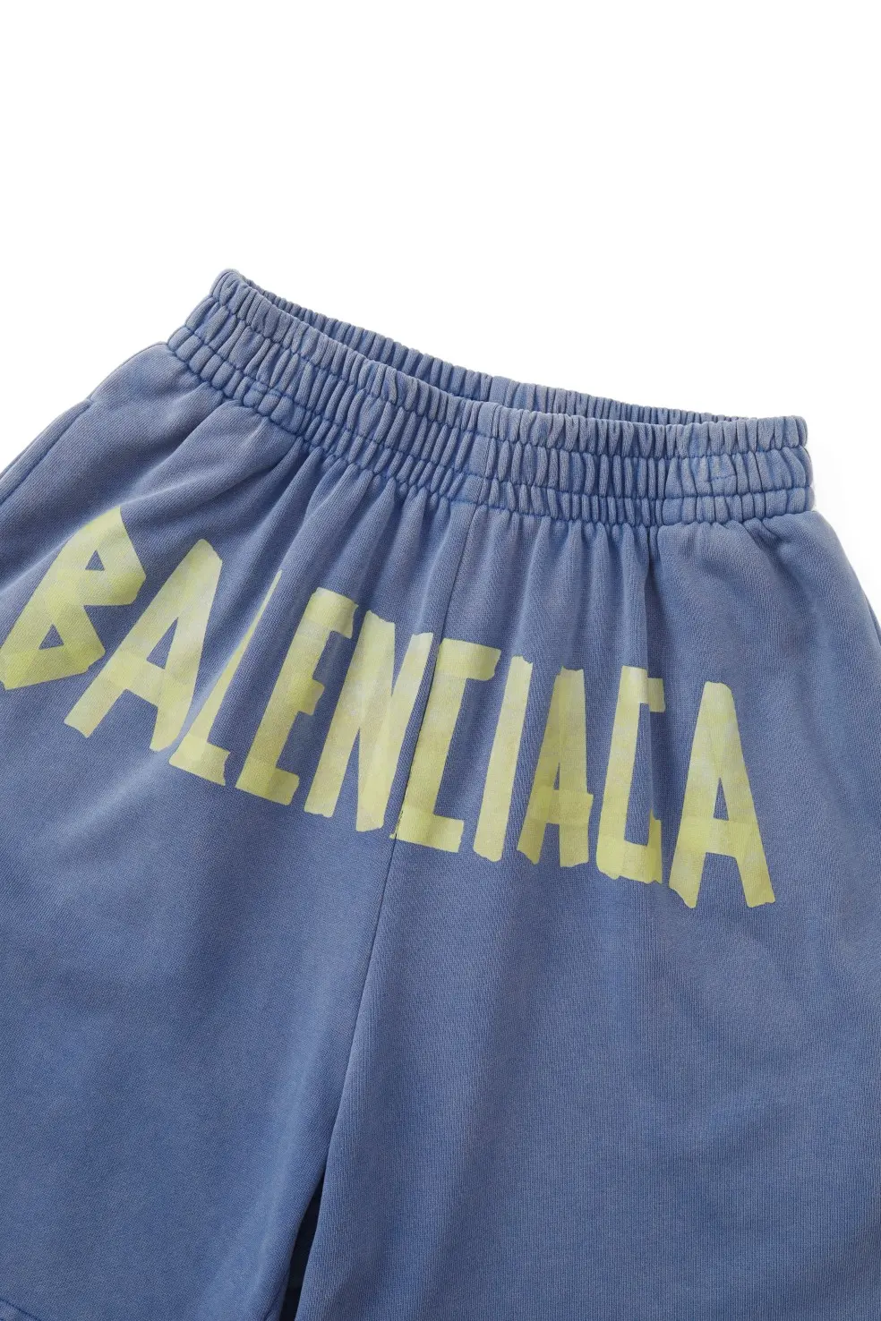 Logo Print Distressed Cotton Shorts D18920106 — view 12