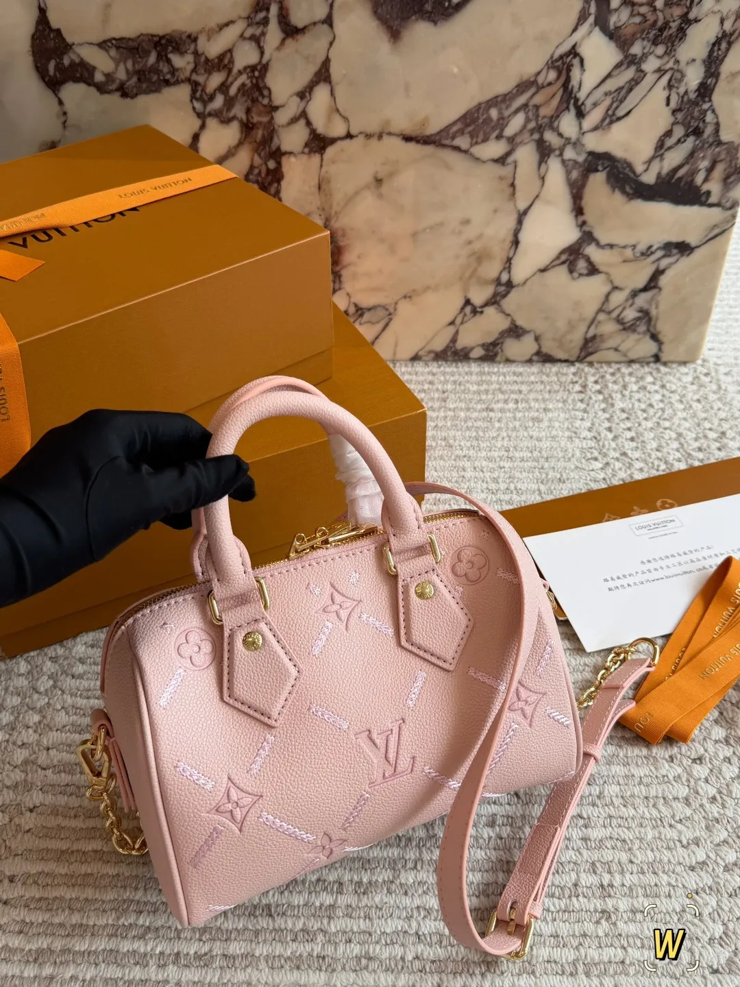 Speedy 20 Monogram Empreinte Top-Handle Bag D34518155 — view 2