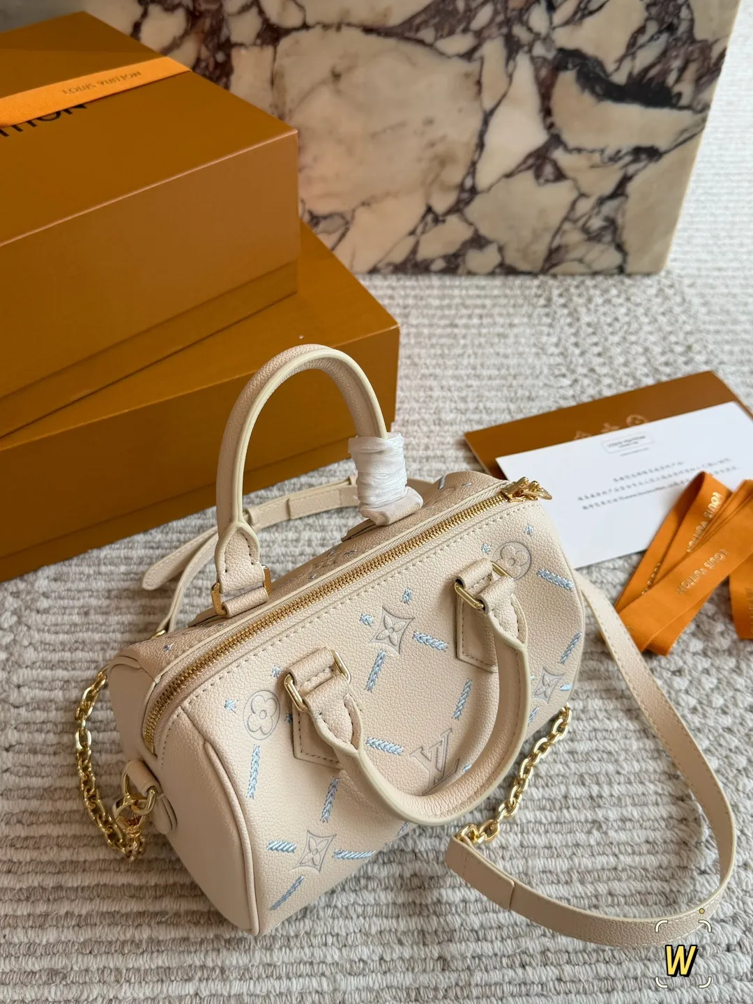 Speedy 20 Monogram Empreinte Top-Handle Bag D34518155 — view 4