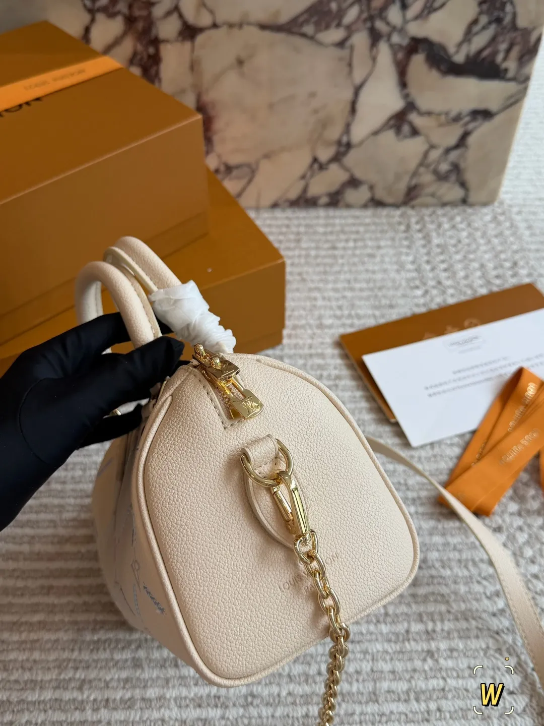 Speedy 20 Monogram Empreinte Top-Handle Bag D34518155 — view 5