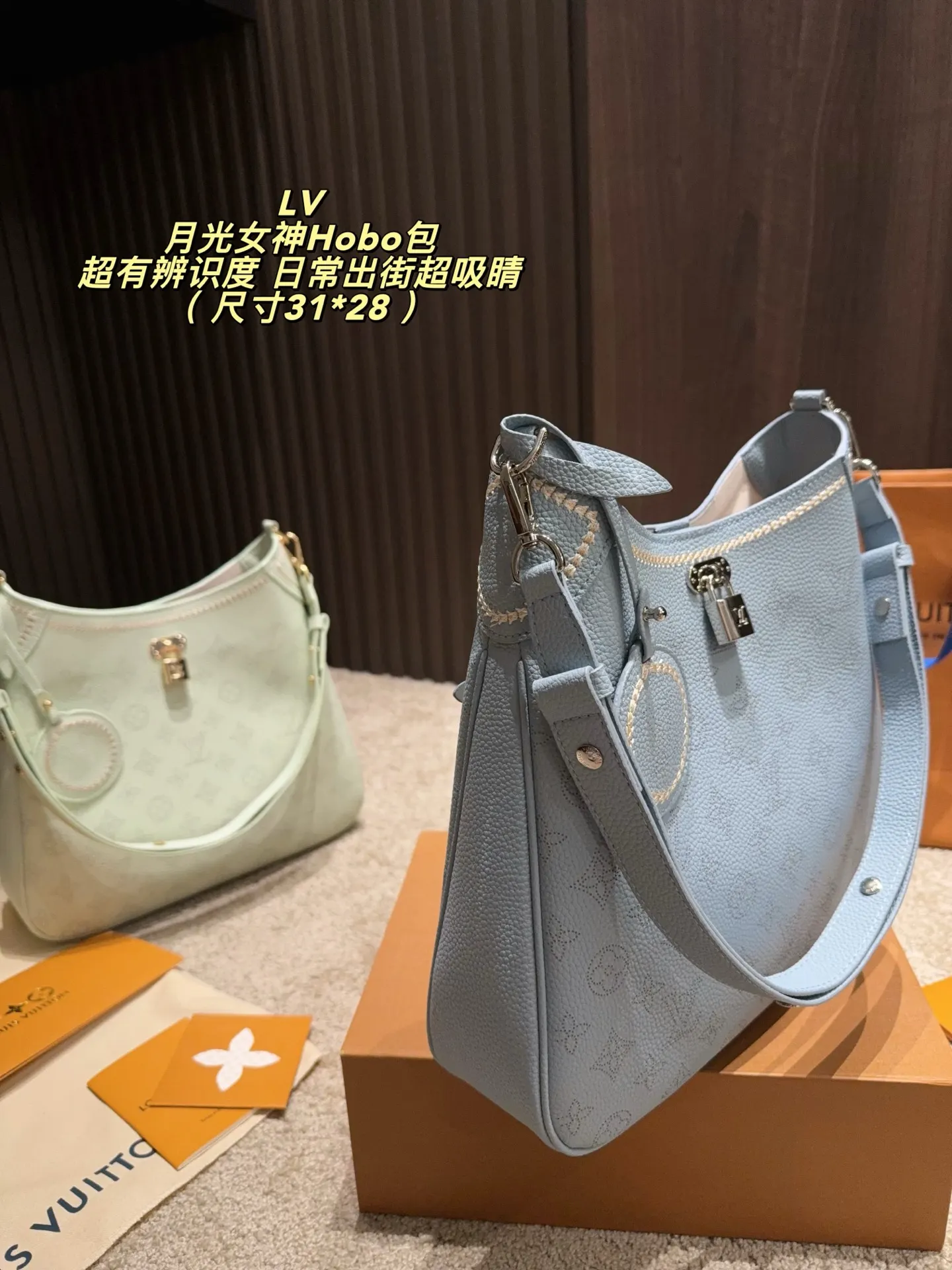 Beaubourg Hobo Monogram Perforated Leather Bag D34518399 — view 15