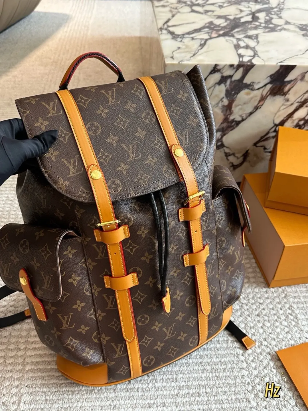 Tiro Monogram Canvas Backpack D34518338 — view 12