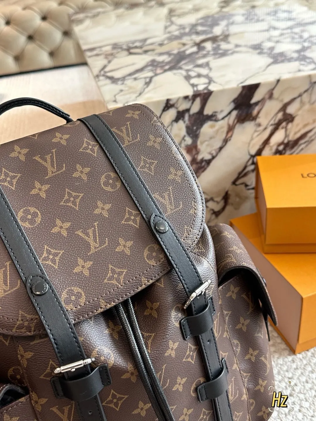 Tiro Monogram Canvas Backpack D34518338 — view 2