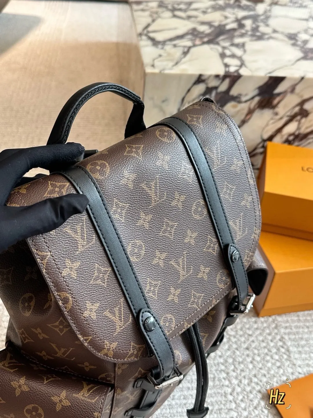 Tiro Monogram Canvas Backpack D34518338 — view 3