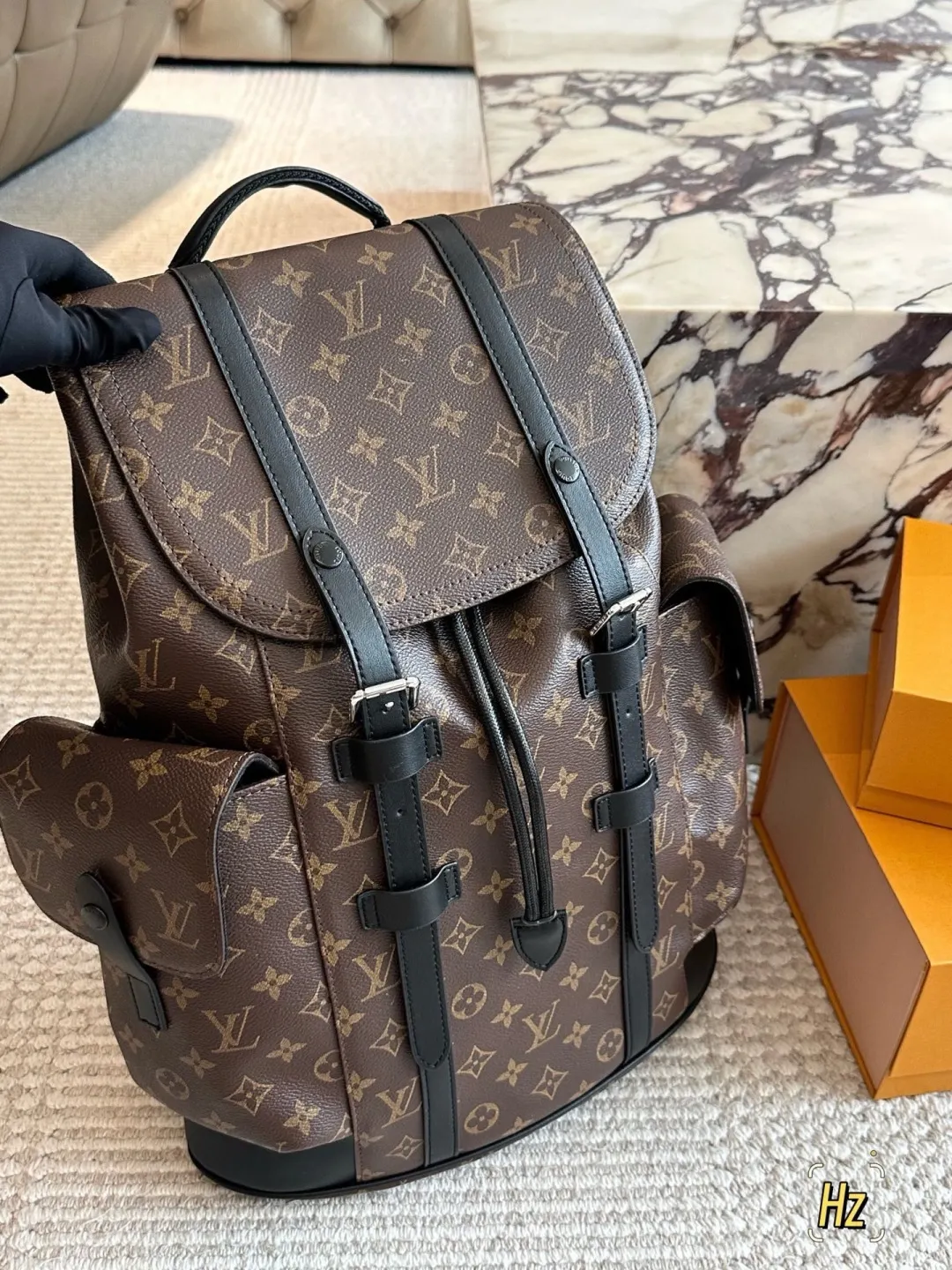 Tiro Monogram Canvas Backpack D34518338 — view 7