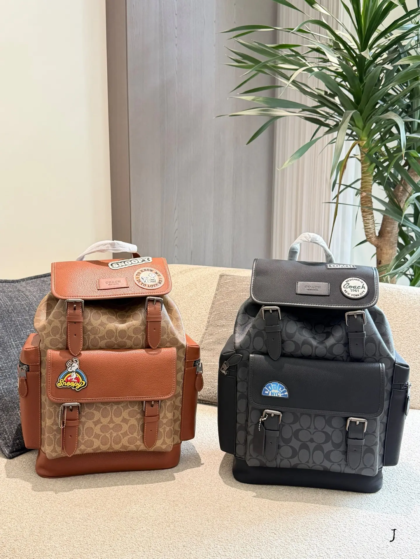 Sprint Signature Coated Canvas Backpack D35518289 — view 10