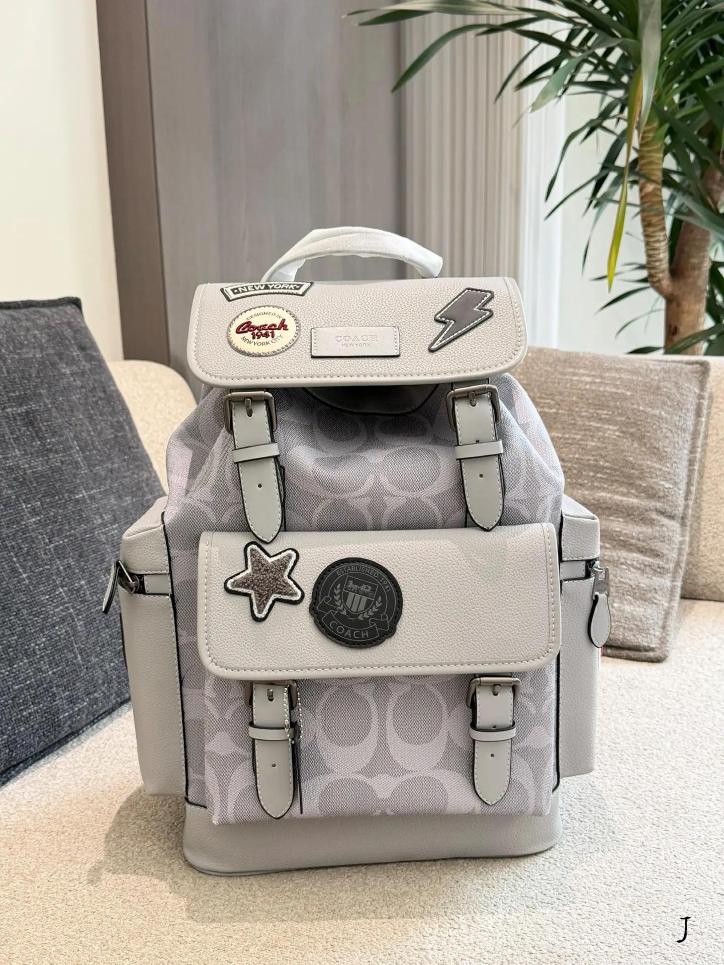 Sprint Signature Coated Canvas Backpack D35518289
