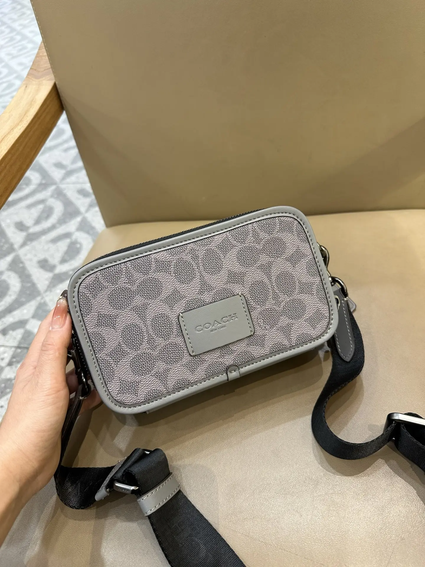 Wyatt Signature Canvas Camera Bag D38018364