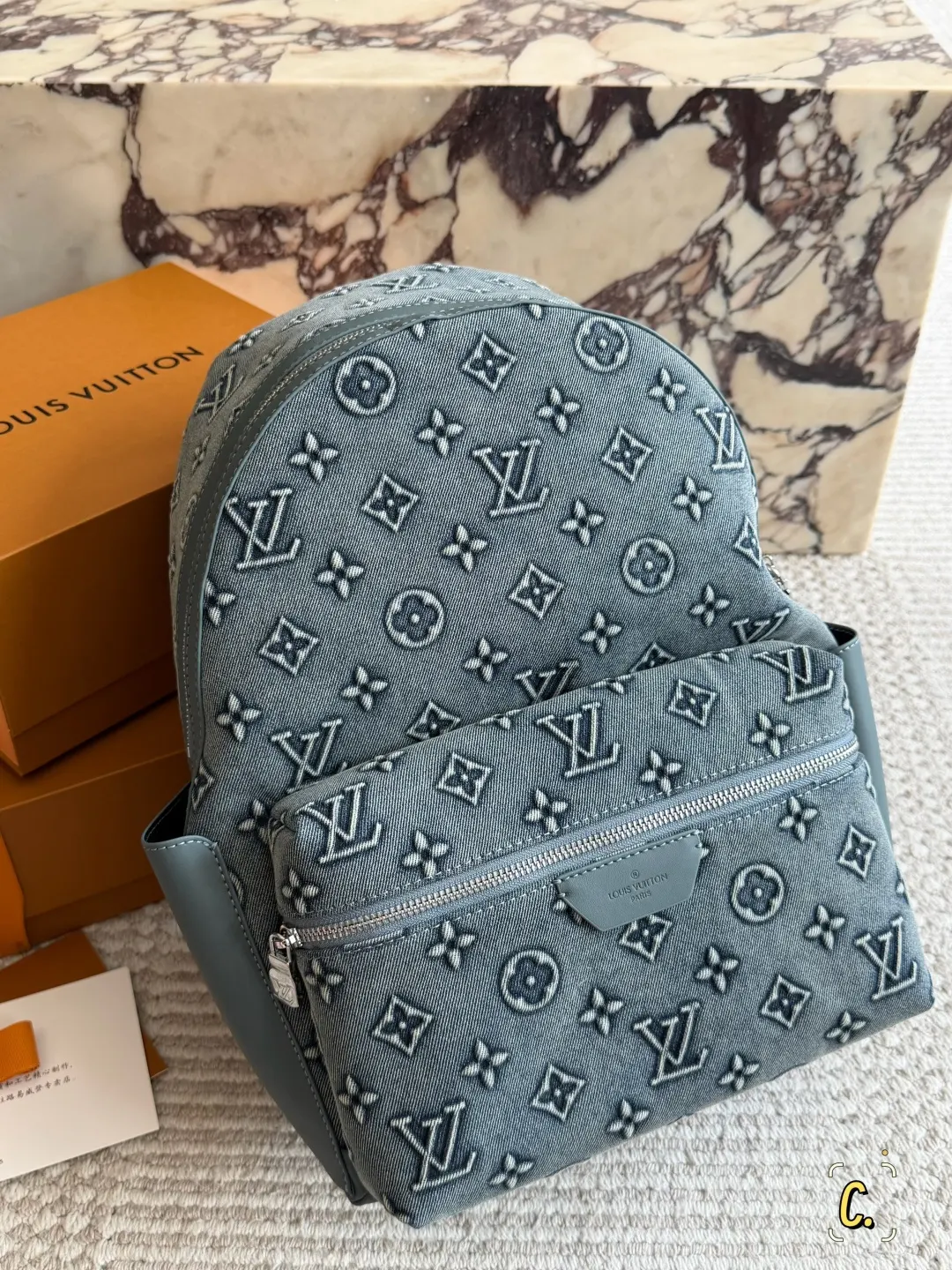 Monogram Denim Backpack D39517862
