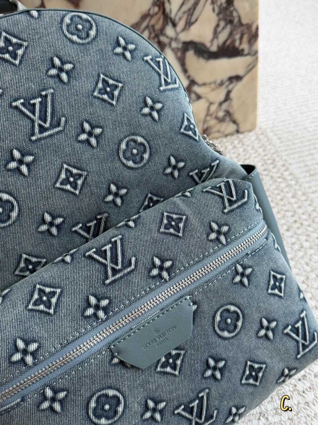 Monogram Denim Backpack D39517862 — view 3