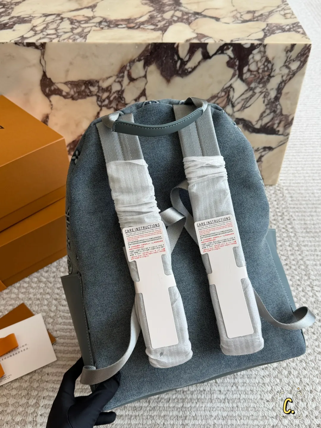 Monogram Denim Backpack D39517862 — view 5