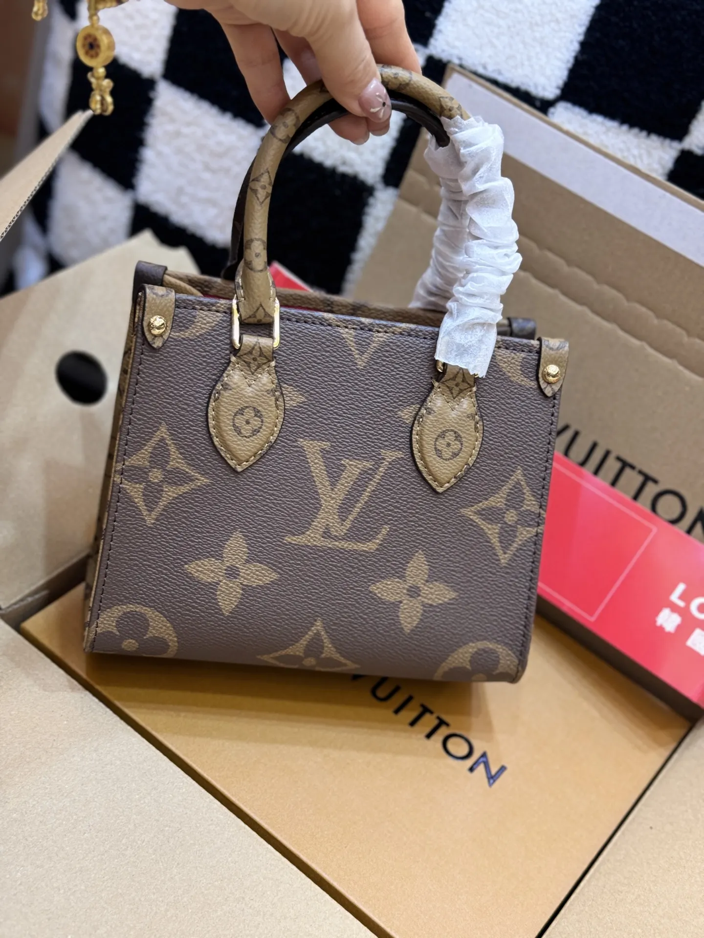 Onthego Mini Monogram Tote Bag D42018528 — view 14