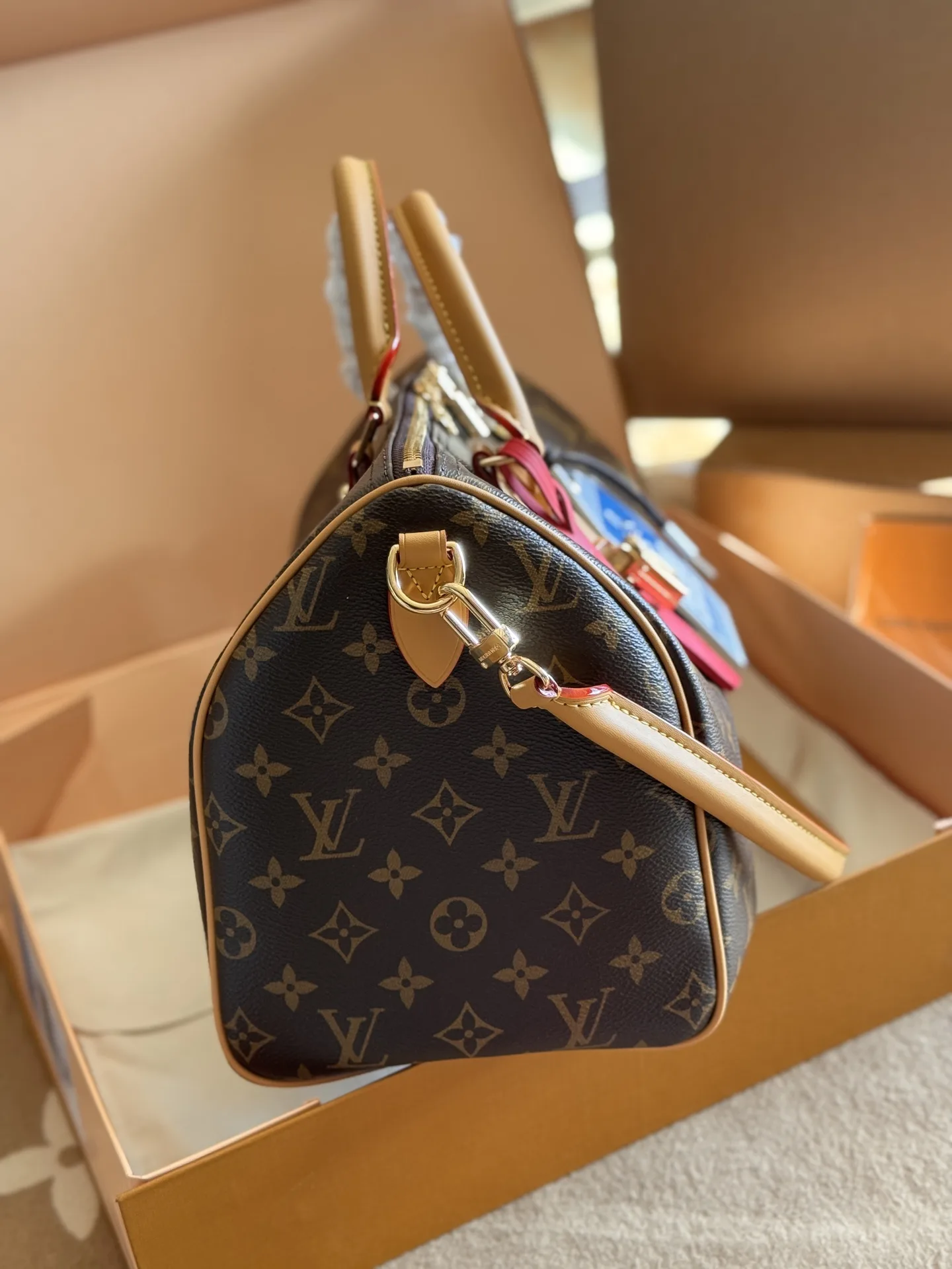 Speedy Bandoulière 30 Monogram Top-Handle Bag D48018529 — view 2