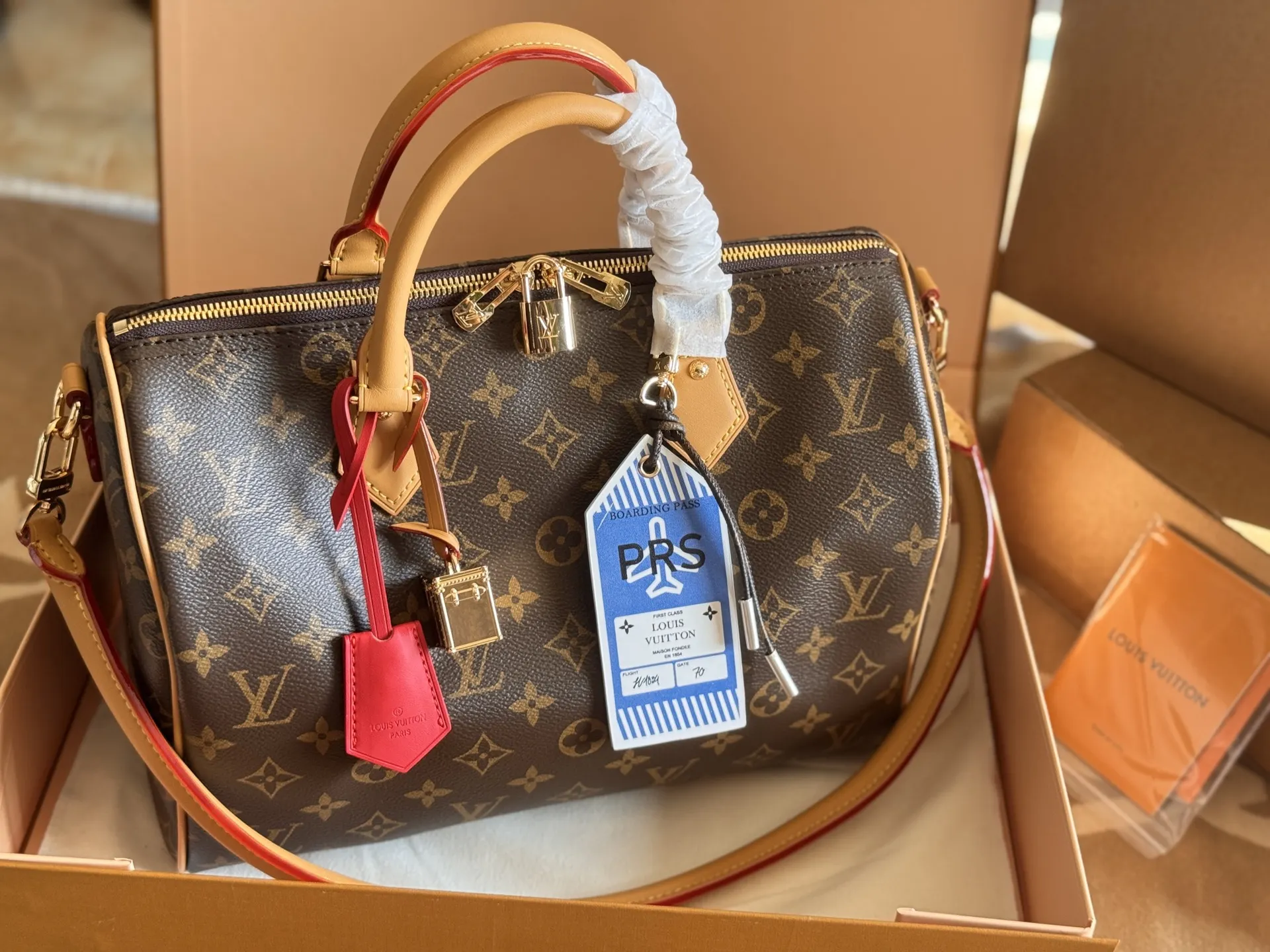 Speedy Bandoulière 30 Monogram Top-Handle Bag D48018529 — view 4