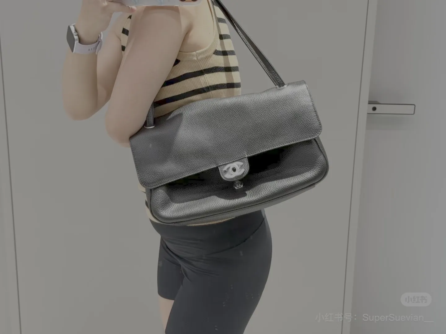 Maxi Flap Shoulder Bag D52018479 — view 6