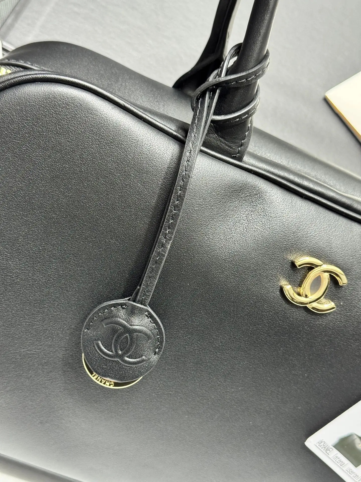Chanel Bowling Bag in Smooth Leather D53018483 — view 2