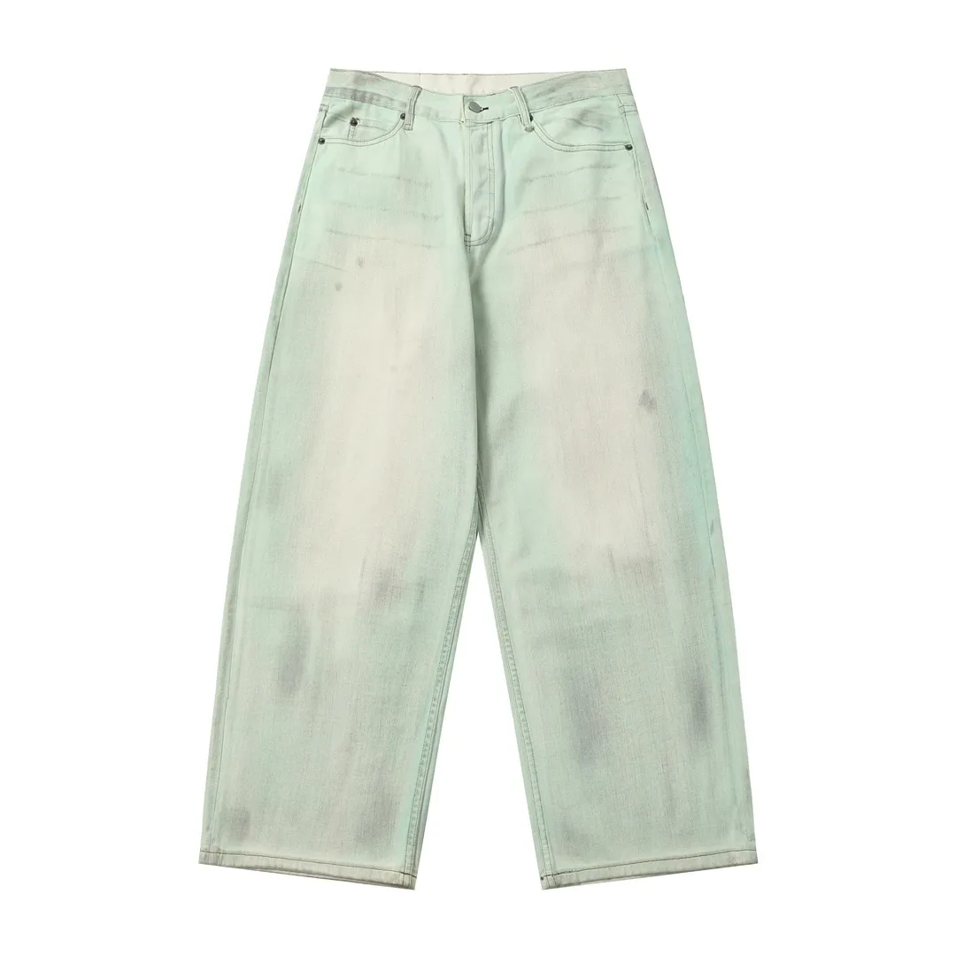 1981M Distressed Mud-Dye Luminous Jeans D22021853 — view 19