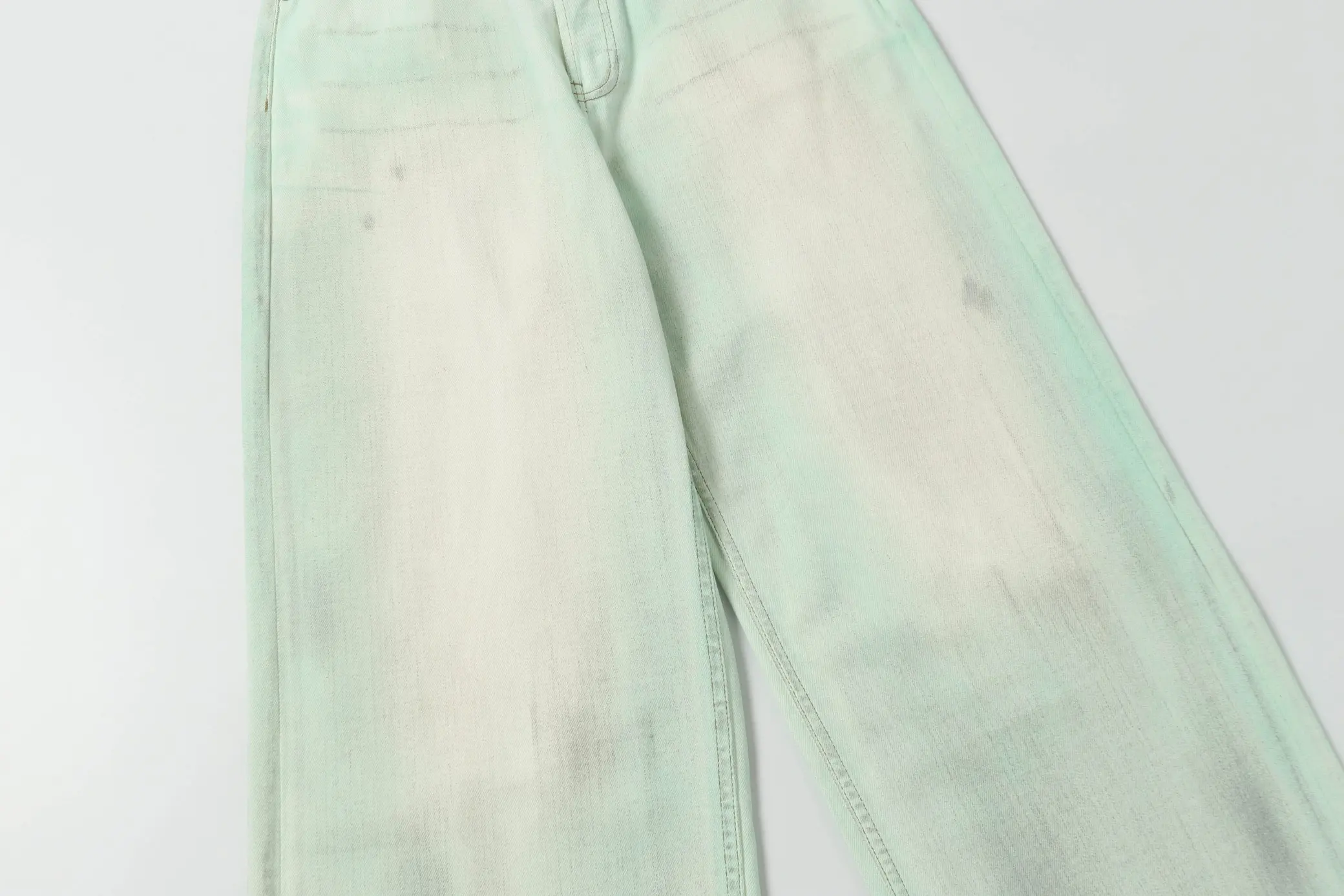 1981M Distressed Mud-Dye Luminous Jeans D22021853 — view 21