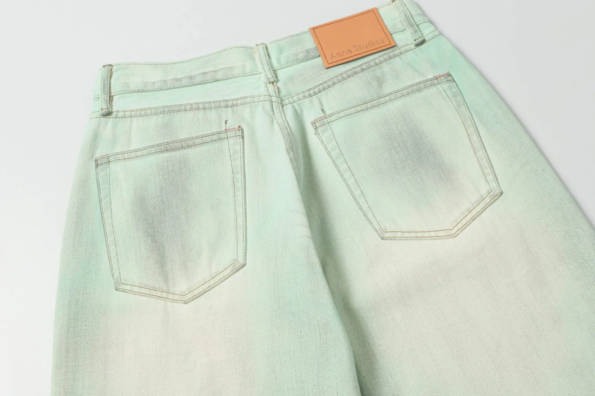 1981M Distressed Mud-Dye Luminous Jeans D22021853 — view 23
