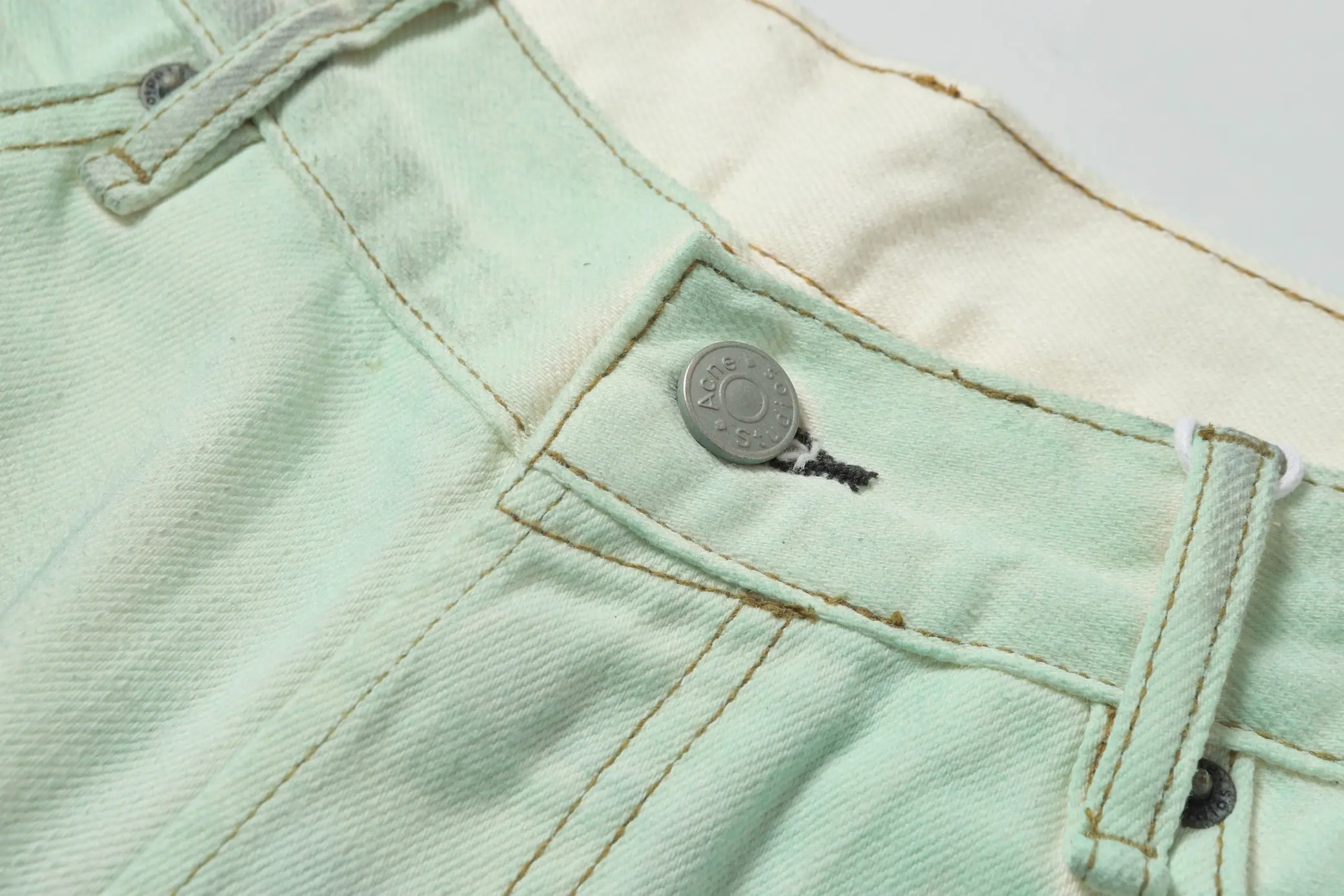 1981M Distressed Mud-Dye Luminous Jeans D22021853 — view 24