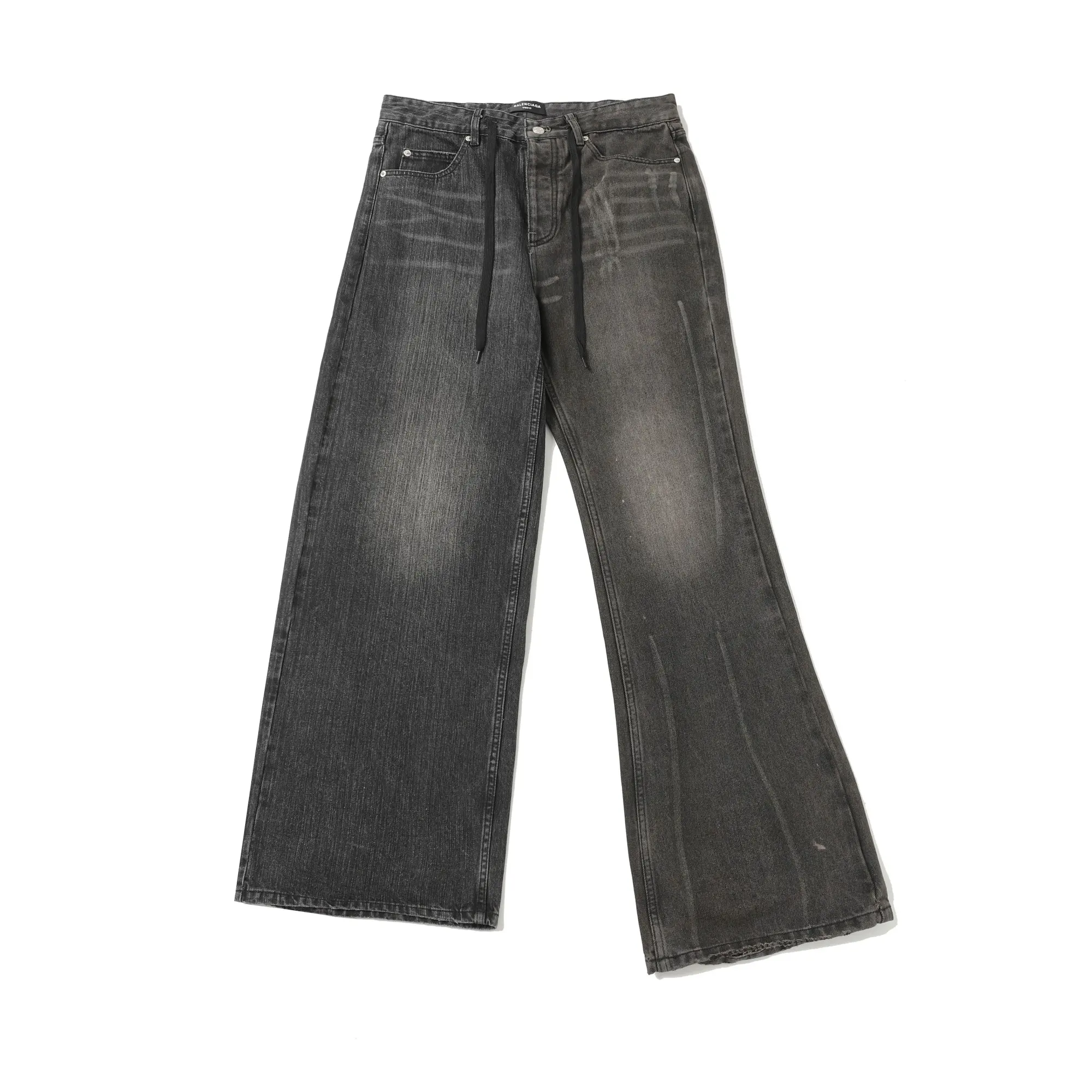 Asymmetric Hybrid Straight and Flare Jeans D23521862 — view 10