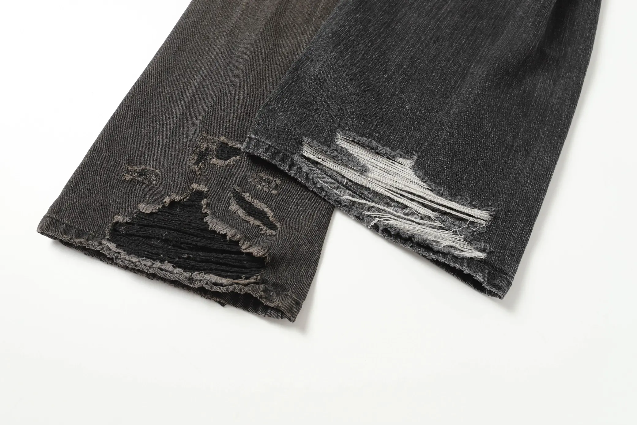 Asymmetric Hybrid Straight and Flare Jeans D23521862 — view 14