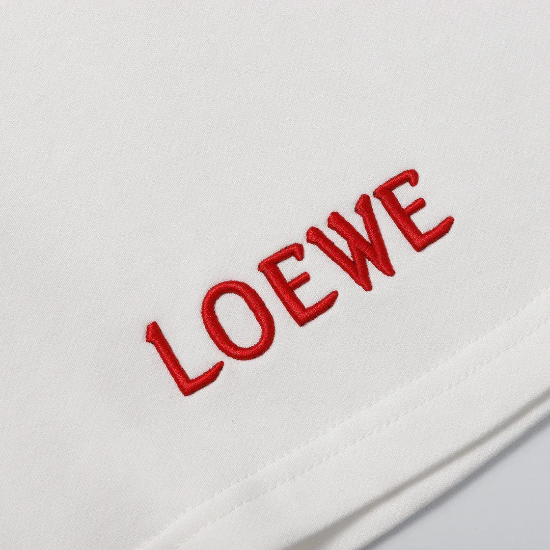 Embroidered Logo Cotton Jersey Shorts D17519998 — view 5
