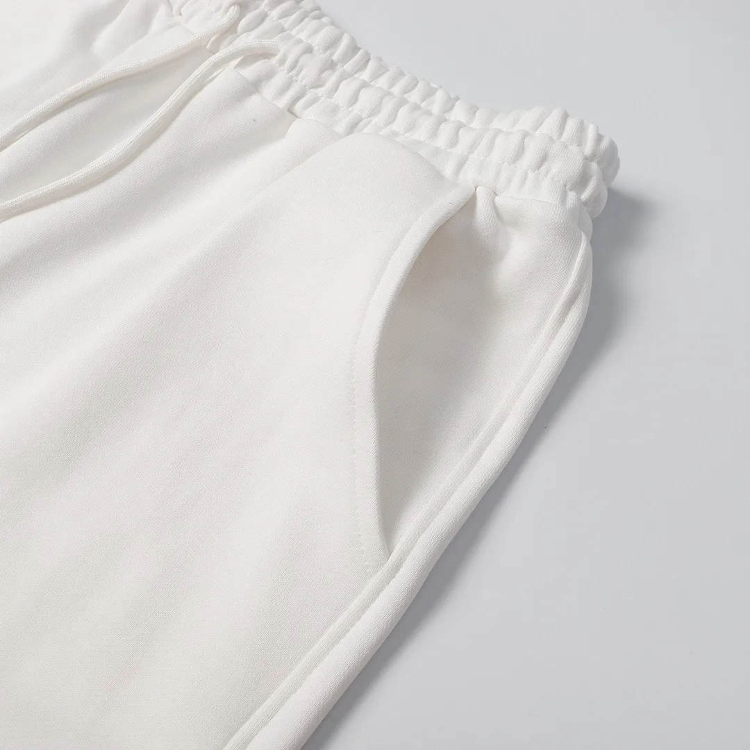Embroidered Logo Cotton Jersey Shorts D17519998 — view 6