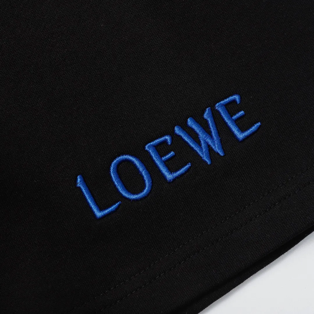 Embroidered Logo Cotton Jersey Shorts D17519999 — view 4