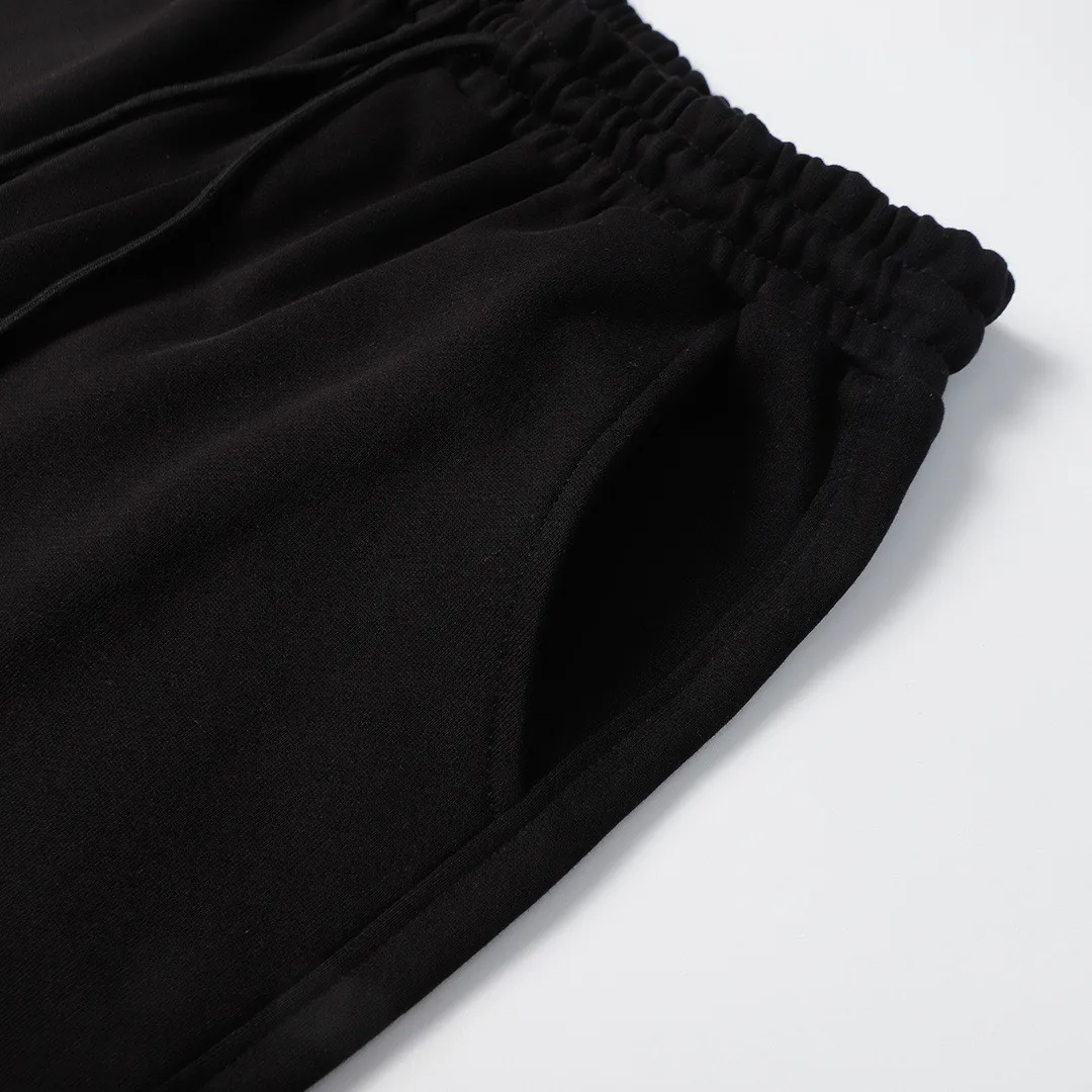 Embroidered Logo Cotton Jersey Shorts D17519999 — view 5
