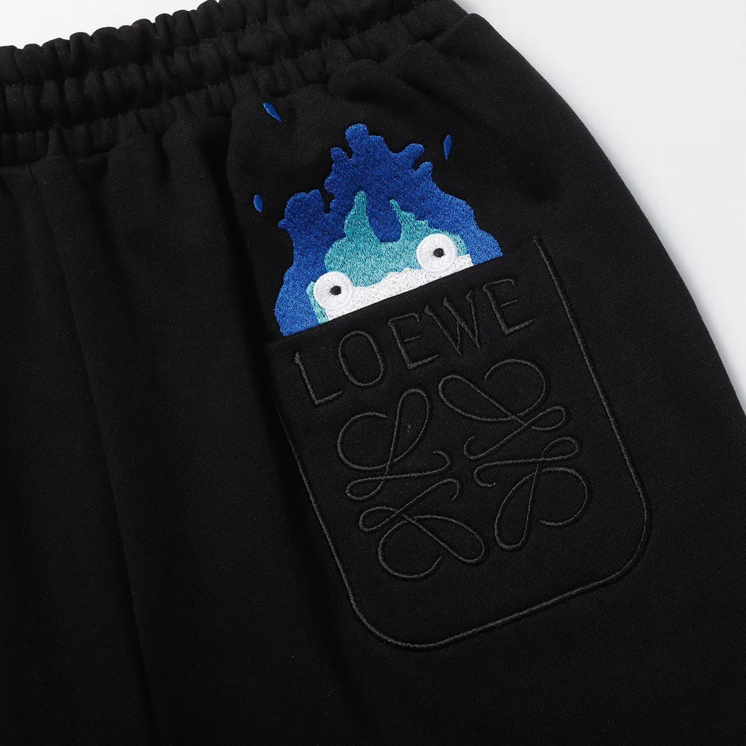 Embroidered Logo Cotton Jersey Shorts D17519999 — view 7