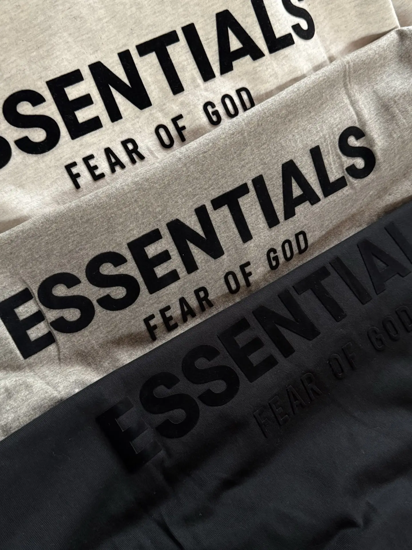 Essentials Flocked Logo Cotton T-Shirt D11824996 — view 5