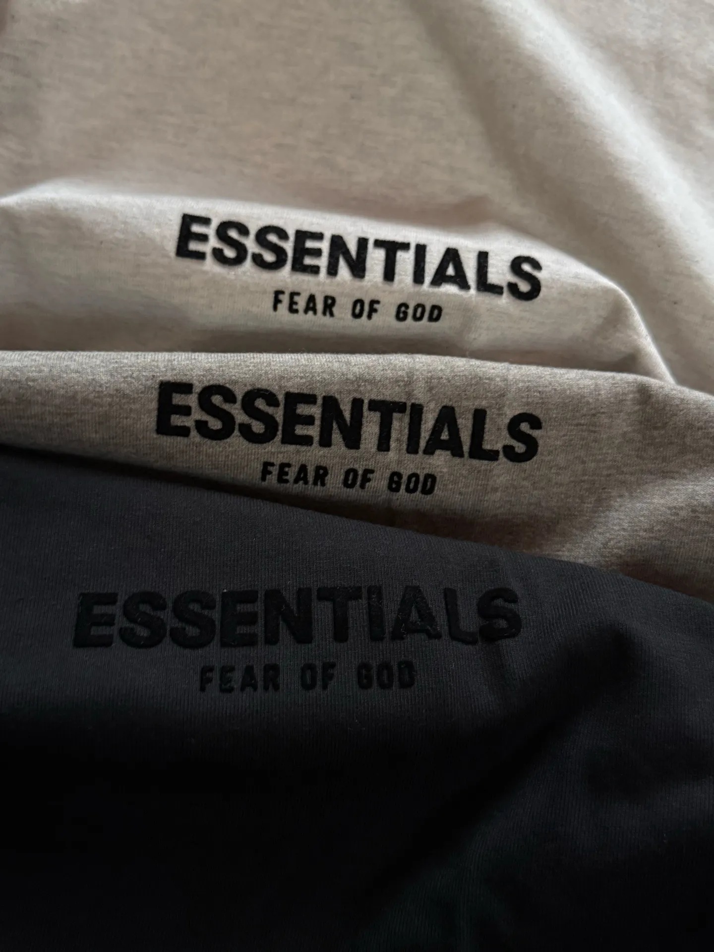 Essentials Flocked Logo Cotton T-Shirt D11824996 — view 9