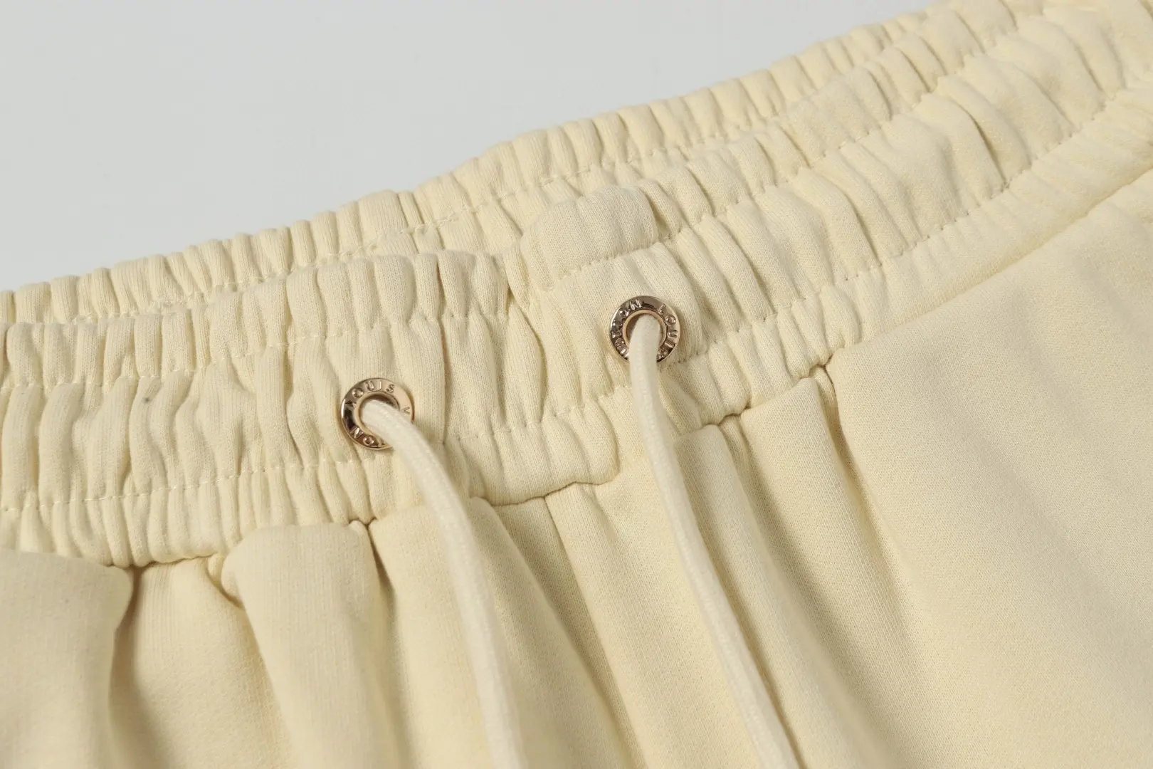 Logo Embroidered Cotton Jersey Shorts D20020005 — view 6