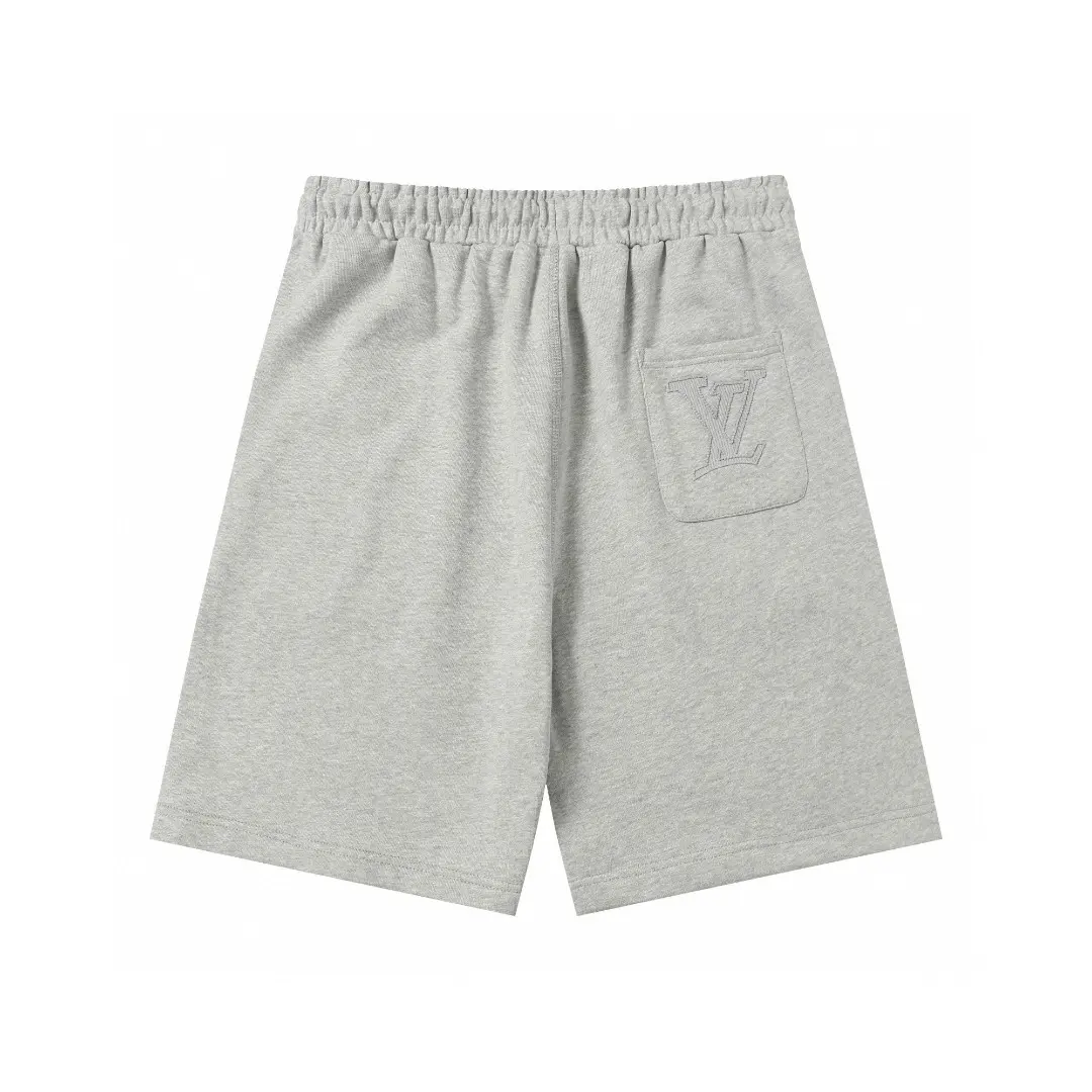 Logo-Embroidered Cotton-Blend Jersey Shorts D20020003 — view 2