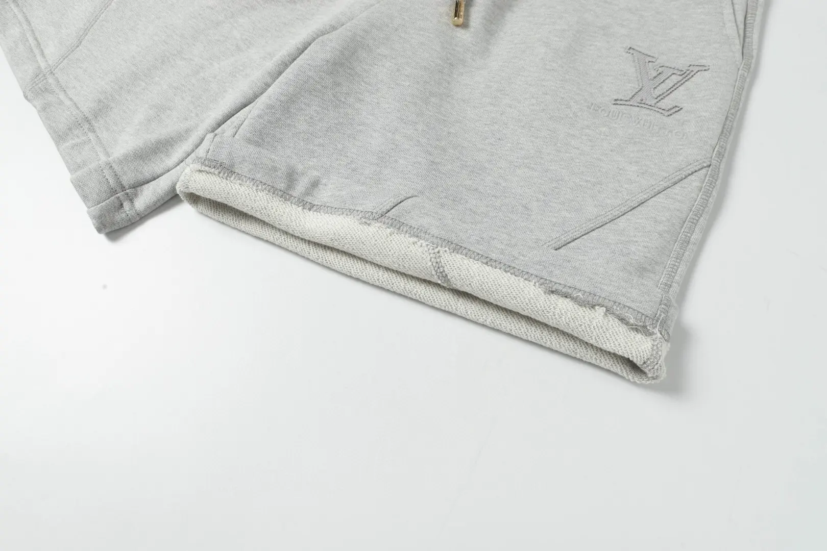 Logo-Embroidered Cotton-Blend Jersey Shorts D20020003 — view 5