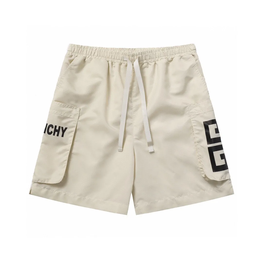 Logo-Print Cargo Sport Shorts D18013235