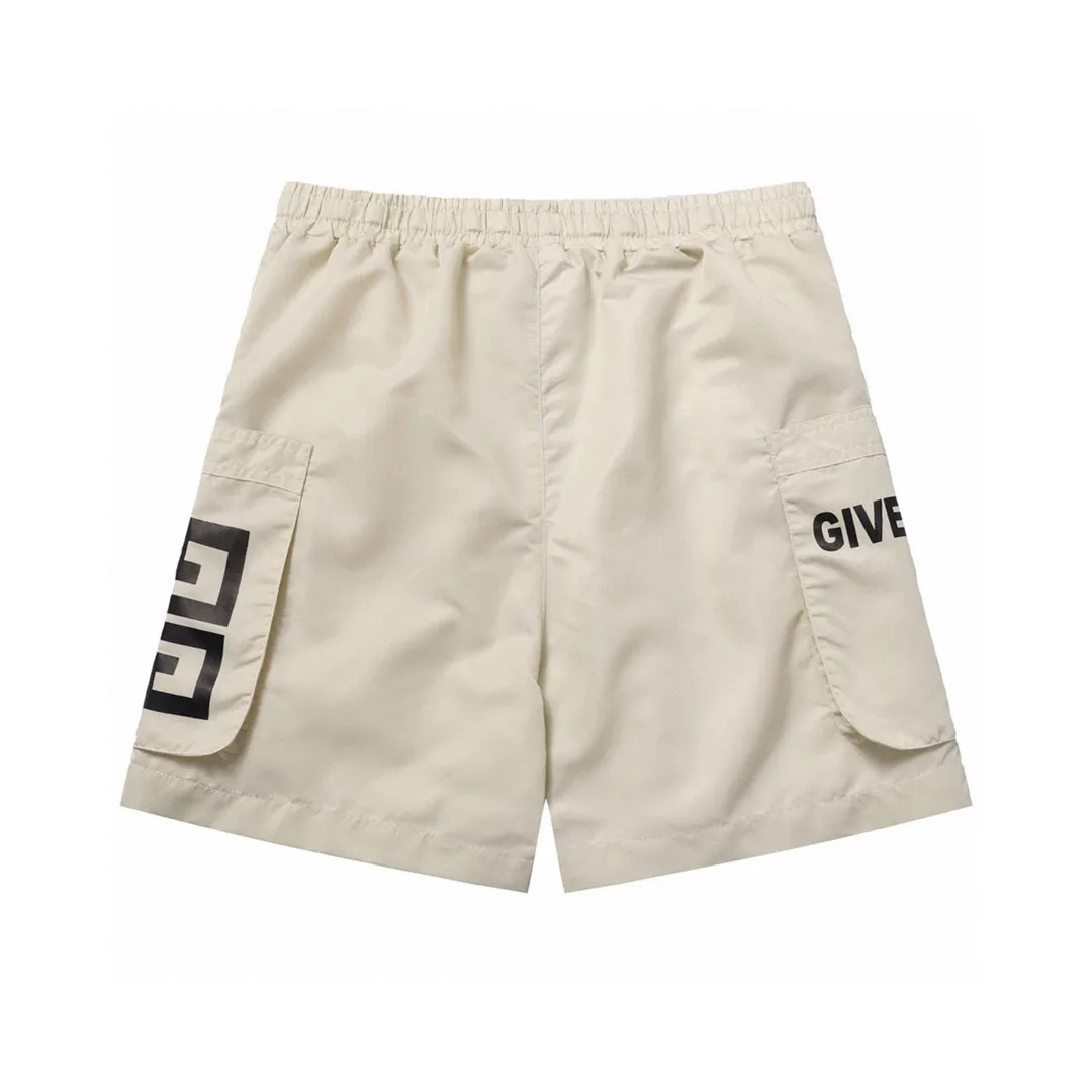 Logo-Print Cargo Sport Shorts D18013235 — view 2