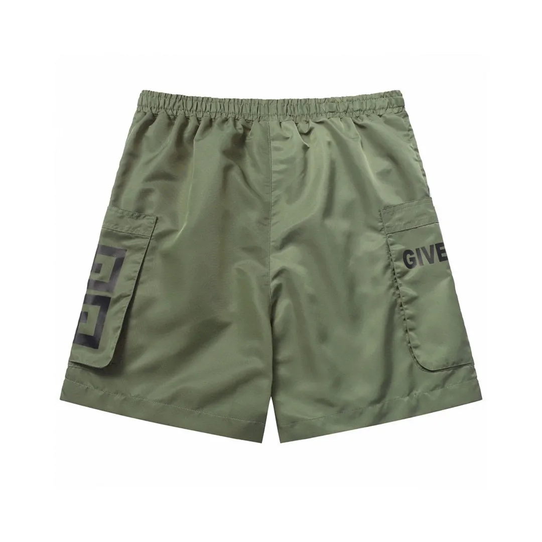 Logo-Print Cargo Swim Shorts D18013234 — view 2